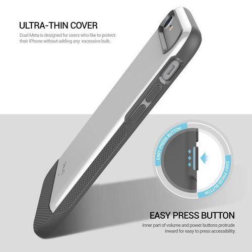 Obliq Dual Meta - Etui iPhone 7 (White) na Arena.pl