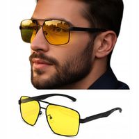 Okulary Polaryzacyjne do Jazdy Nocą dla Kierowców Ochrona UV400 CE