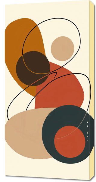 Obraz 50x100cm Geometria Harmonii zdjęcie 1