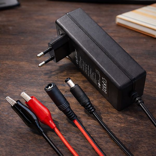 Qoltec Prostownik 12V 2A AGM/GEL/STD zdjęcie 6