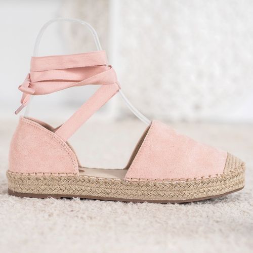 Wiązane Różowe Espadryle r.38 na Arena.pl