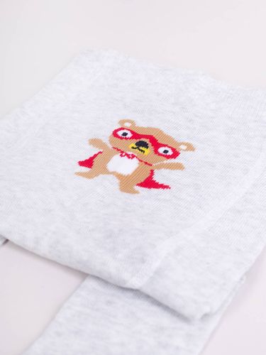 Rajstopy chłopięce bawełniane we wzory 3PAK 56-62 YOCLUB na Arena.pl