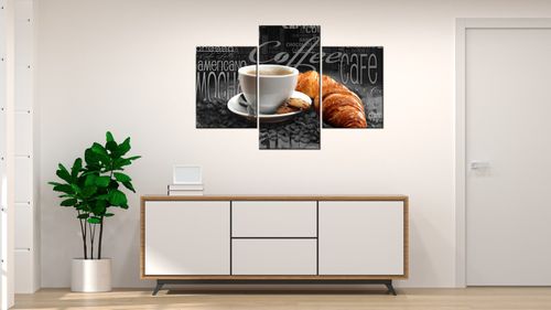 Obraz Płótno 90X60 Czarna Kawa na Arena.pl