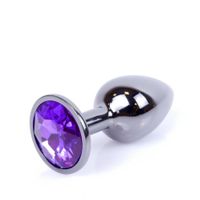 Mylove Toys - Jewellery Dark Silver Plug- Purple
