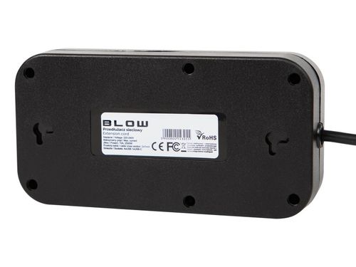 PRZEDŁUŻACZ LISTWA ZASILAJĄCA WŁĄCZNIK 4x USB 3 GNIAZDA 5m USB TYP-C na Arena.pl