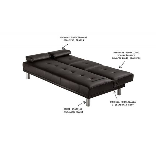 Sofa magnum brązowy na Arena.pl