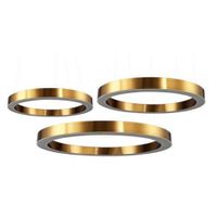 Ringi podwieszane Circle ST-8848-60+80+80 brass Step LED 336W 3000K mosiądz