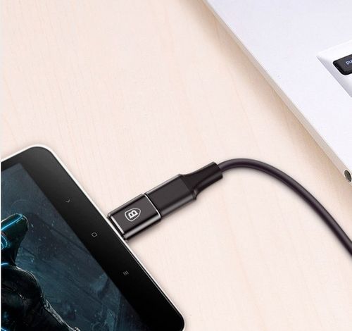 Adapter Baseus Micro USB do USB Type-C - czarny na Arena.pl