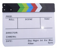 KLAPS FILMOWY Studyjny do Filmu 30x25cm Kolorowy na Flamastry Solidny