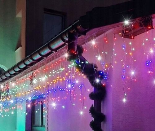 SOPLE FLASH 1000LED 40m ZEWNĘTRZNE MULTIKOLOR KOLOROWE lampki z Flashem na Arena.pl