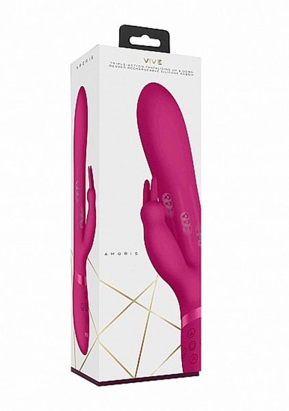 Amoris - Stimulating Beads Rabbit - Pink zdjęcie 7