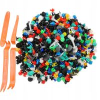 SPINKI KLIPSY KOŁKI TAPICERKI ZDERZAKA ZESTAW MIX 1000+ NARZĘDZIA ŚCIĄGACZE