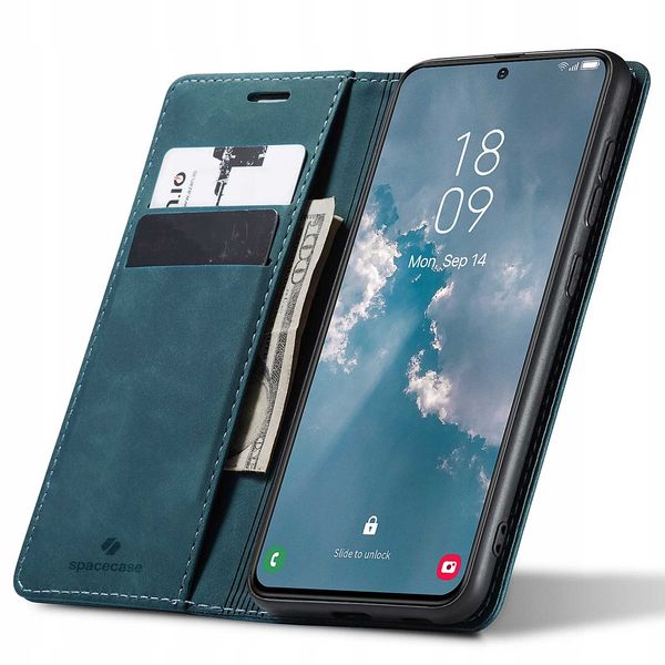 Spacecase Wallet Galaxy S23+ Blue zdjęcie 1