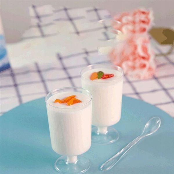 PUCHARKI DESEROWE KIELISZKI DO DESERÓW DRINKÓW DEGUSTACJI OKRĄGŁE 200ml 10 zdjęcie 9