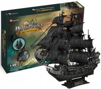 puzzle 3d okręt piracki zemsta królowej anny 0189