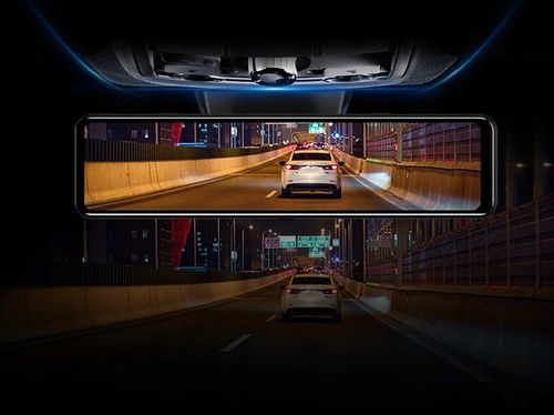 REJESTRATOR LUSTERKO 10,88 KAMERA COFANIA ANDROID CARPLAY 2K QHD KARTA 64GB na Arena.pl