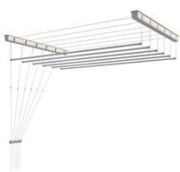 Suszarka sufitowa na pranie 6 prętów 180 biała fra