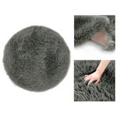 Dywan baranica DOKKA okrągły 45cm c. szary AmeliaHome