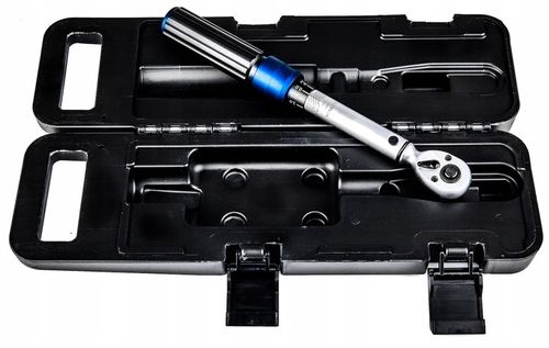 KLUCZ DYNAMOMETRYCZNY 1-25NM Z BLOKADĄ 1/4'' ETUI CERTYFIKAT na Arena.pl