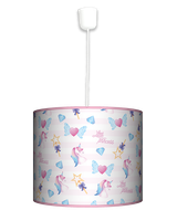 Lampa wisząca duża - Świat Księżniczki (różowa)