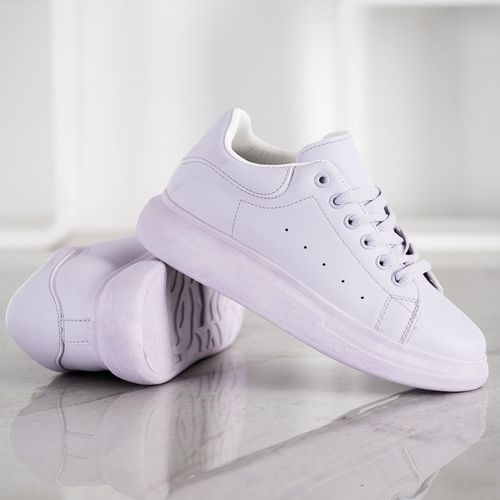 Fioletowe Trampki Na Platformie r.39 na Arena.pl