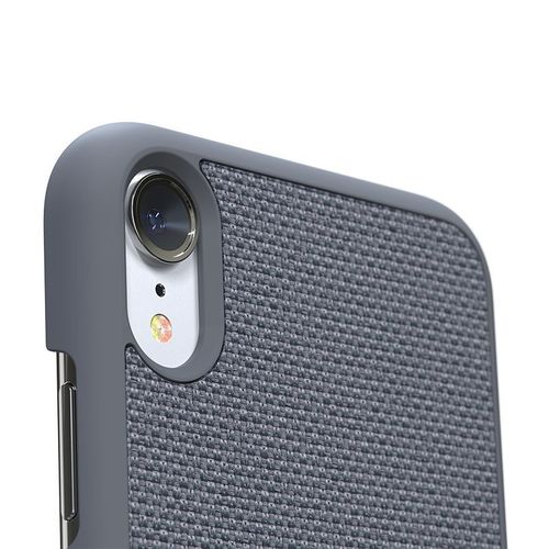 Materiałowe etui do iPhone XR (Mid Grey) na Arena.pl