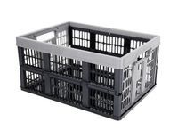 KOSZ SKŁADANY SZARY 35 L LEKKI WYGODNY BOX DO AUTA GARDERO