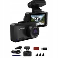 Kamera Samochodowa Wideorejestrator 4K Gps 170 Stopni Wdr Uchwyt