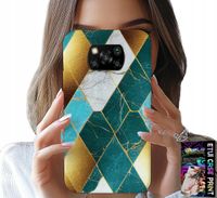 ETUI DO XIAOMI POCO X3 - ELEGANCKIE MODNE WZORY CASE + FOLIA