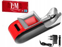 Elektryczna nabijarka do papierosow maszynka +Gilzy L&M RED 100sztx17