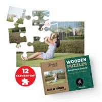 FOTO PUZZLE DREWNIANE  z TWOJEGO ZDJĘCIA XXL 120cm x 85cm  12 el.
