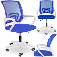 KRZESŁO DO BIURKA DLA DZIECKA DZIECI OBROTOWE FOTEL BIUROWY ERGONOMICZNY