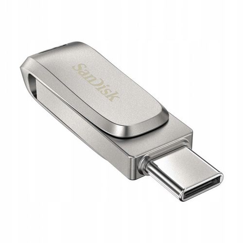 Metalowy Pendrive SANDISK ULTRA DUAL Drive LUXE USB-C 128GB 400MB/s na Arena.pl
