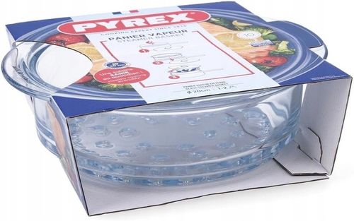 Sito szklane wkład do gotowania na parze Pyrex 2L na Arena.pl