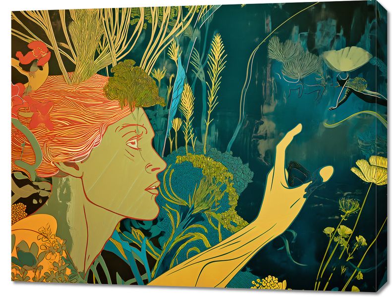 Obraz 90x70cm Wezwanie do Flory zdjęcie 1