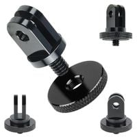 Adapter Statywowy 1/4" Mocowanie na Statyw Gwint Śrubę GoPro DJI Aluminium