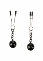weighted tweezer nipple clamps - regulowane klamry z obciążeniem