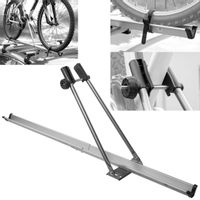 Uchwyt rowerowy bagażnik na dach samochodu AMOS 2 RYNNA ALUMINIUM