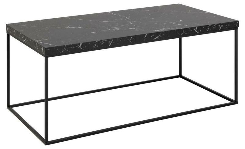 Stolik Barossa 110x55cm czarny marmur zdjęcie 1