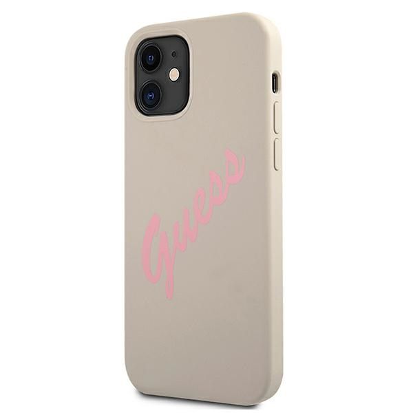Etui Guess do iPhone 12 mini, Różowy zdjęcie 2