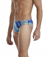 Kąpielówki męskie slipy kąpielowe na basen TYR Brief Riptidal rozmiar D5|M