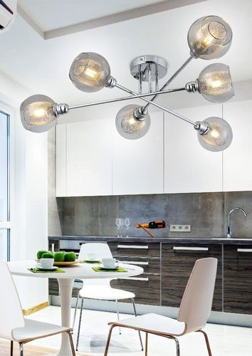 Dixi ampla 6x40W E14 chrom na Arena.pl