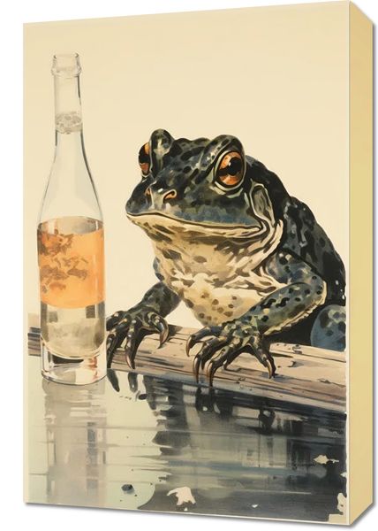 Obraz 40x60cm Refleksje Błotniaka zdjęcie 1