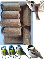 Kule tłuszczowe 50x kolby pokarm do karmnika dla dzikich ptaków bez