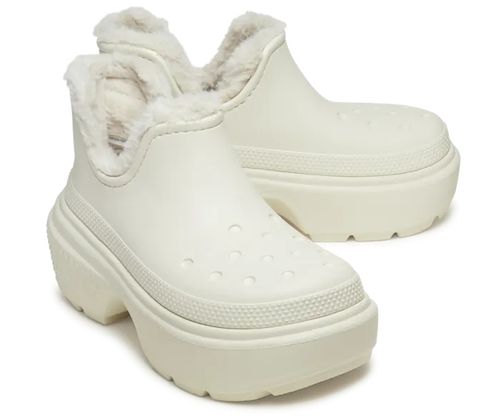 Crocs Damskie Ocieplane Botki Na Platformie Stomp Lined Shorty Boot 38-39 na Arena.pl