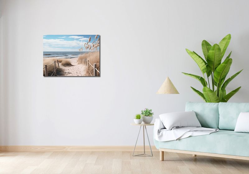 Obraz 70x50cm Nadmorski Most zdjęcie 2