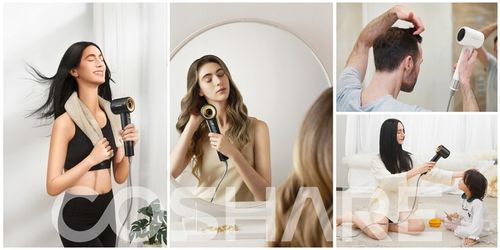 Mocna Suszarka do Włosów COSHARE EssenceRing SuperFlow1 Jonizacja 1600W na Arena.pl