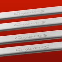 Listwa progowa PORSCHE CAYENNE 955 CAYENNE S Stal nierdzewna 304 mat 4szt