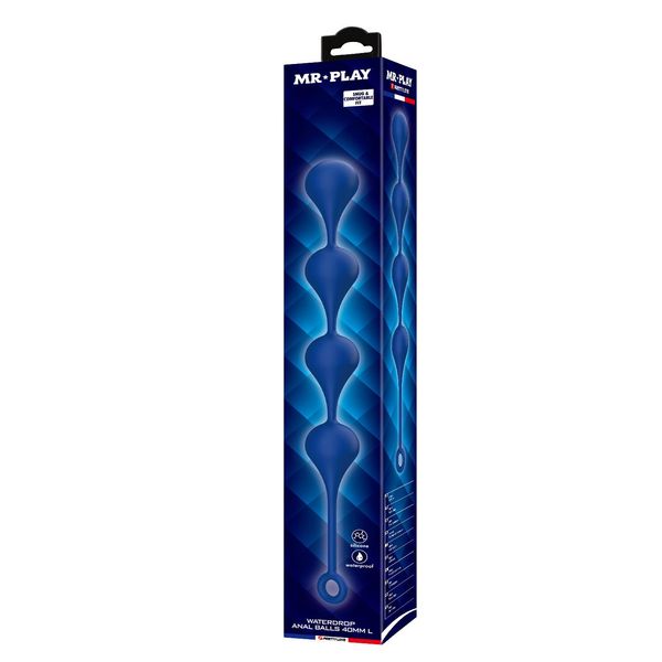 Mr. Play Waterdrop Anal Balls – 42.6 Cm L zdjęcie 8