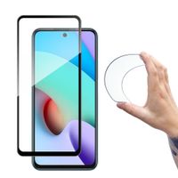 folia szklana szkło hartowane na xiaomi redmi 10 z ramką full cover